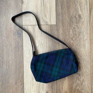 Blue & Green Plaid Purse